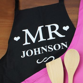 Personalised 'Mr' Apron, 2 of 4