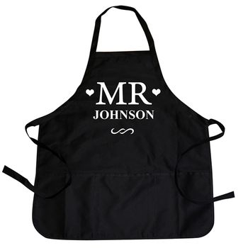 Personalised 'Mr' Apron, 3 of 4
