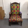 Vintage Tribal Arm Chair, thumbnail 1 of 2
