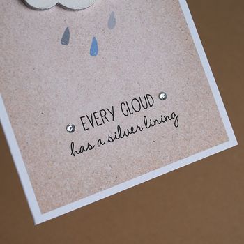 Every Cloud Has A Silver Lining, Card, 3 of 4