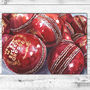 Cricket Balls Greetings Card, thumbnail 1 of 2