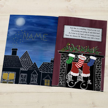 Twas The Night Before Christmas Personalised Book, 4 of 4