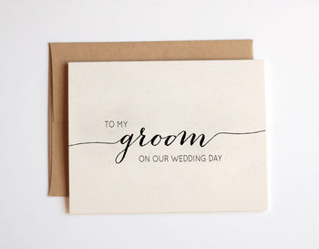 'To My Bride' Wedding Day Card, 3 of 4