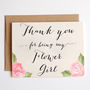 'Thank You For Being My Bridesmaid' Card, thumbnail 4 of 4