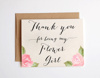 'Thank You For Being My Bridesmaid' Card, 4 of 4