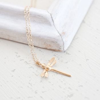 Mini Dragonfly Necklace, 2 of 5