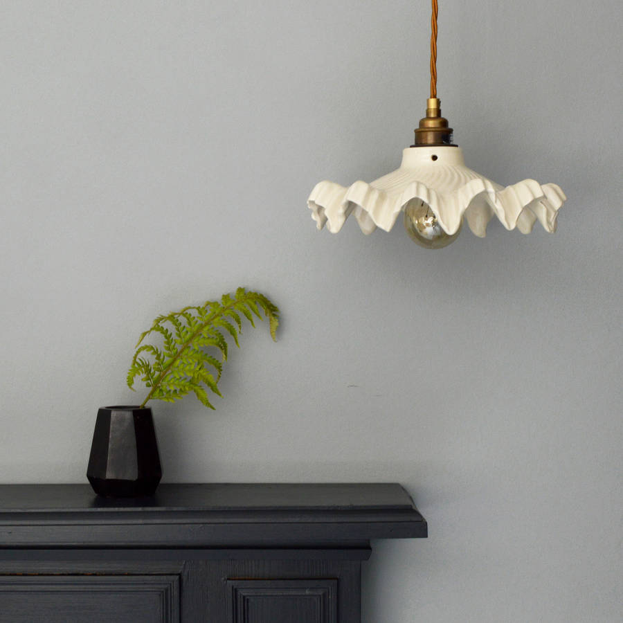 ceramic pendant light by miafleur