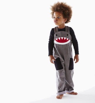 Shark Dungarees Costume, 4 of 6