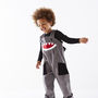 Shark Dungarees Costume, thumbnail 2 of 6