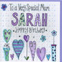 Personalised Mum Birthday Card, thumbnail 1 of 3