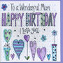 Personalised Mum Birthday Card, thumbnail 2 of 3