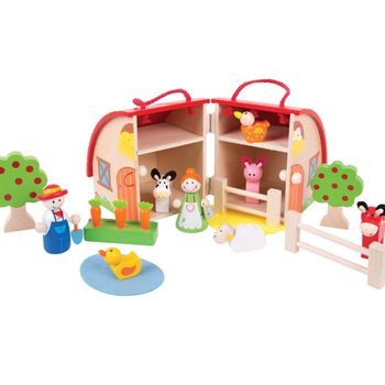 Carry Around Wooden Farmyard Playset, 3 of 7