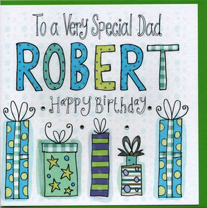 Personalised Dad Birthday Card By Claire Sowden Design