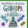 Personalised Grandad Birthday Card, thumbnail 2 of 2
