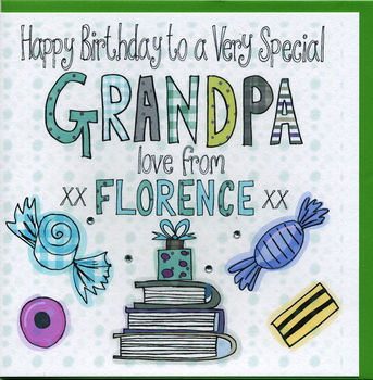 Personalised Grandad Birthday Card, 2 of 2