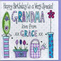 Personalised Grandma Birthday Card, thumbnail 1 of 2