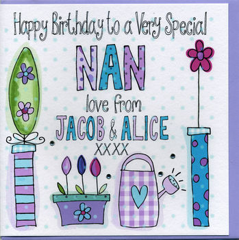 Personalised Grandma Birthday Card, 2 of 2