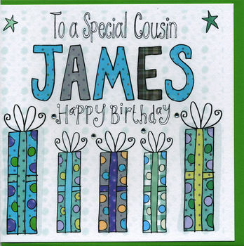 Personalised Cousin Birthday Card, 2 of 2