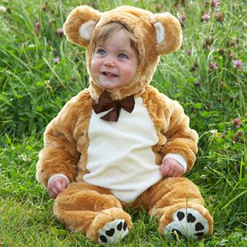 Baby Teddy Bear Dress Up Costume, 5 of 5