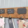 Reclaimed Wood Chalkboard Noticeboard, thumbnail 1 of 3