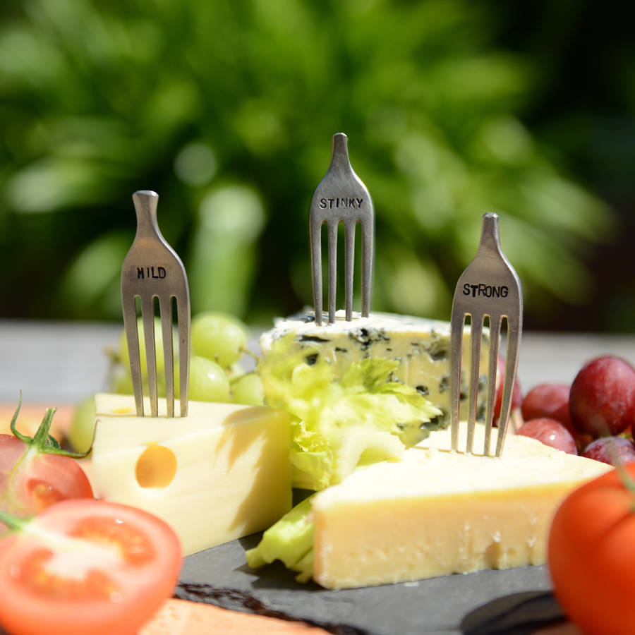 Vintage Fork Cheese Markers By Home & Glory