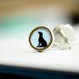 Black Lab Dog On Your Cufflinks, thumbnail 4 of 5