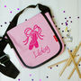 Personalised Girl's Ballet Shoes Bag, thumbnail 1 of 11