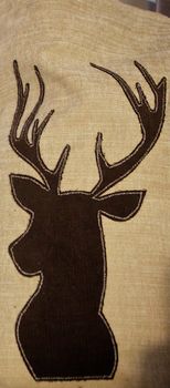 Personalised Luxury Country Reindeer Santa Sack, 3 of 3