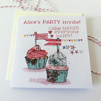 Personalised Party Invites, 5 of 10