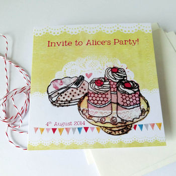 Personalised Party Invites, 6 of 10