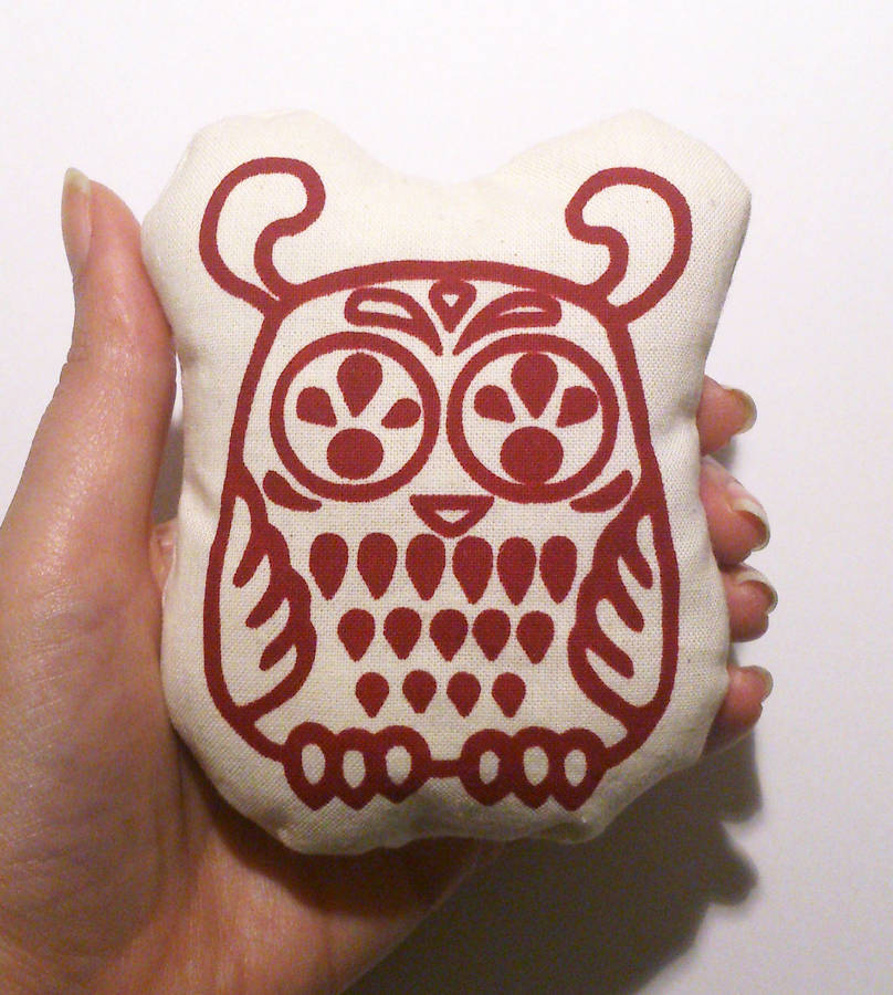 owl shaped cushion