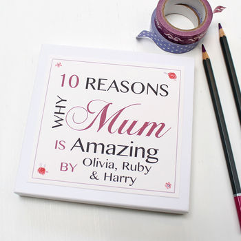 Personalised Best Mum Notes, 7 of 9