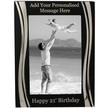 Personalised 'Any Age' Birthday Photo Frame, 2 of 11