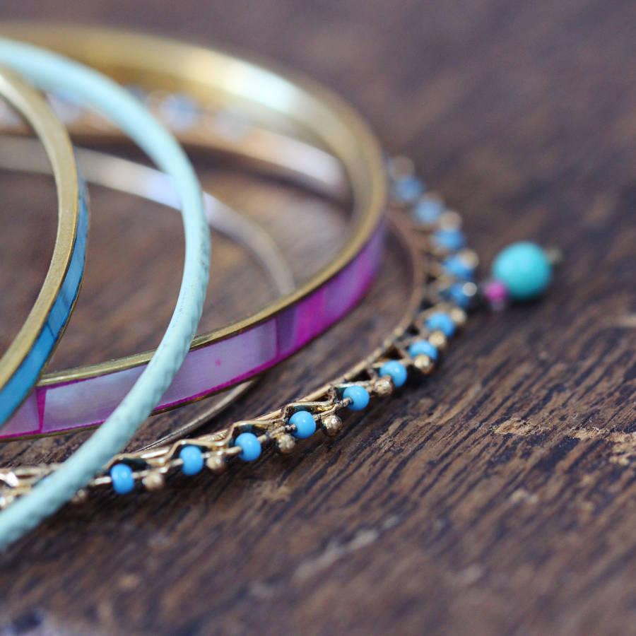 Charm Bangle Set By Artique Boutique