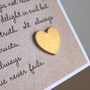 Love Never Fails, Personalised Corinthians Wedding Card, thumbnail 2 of 5