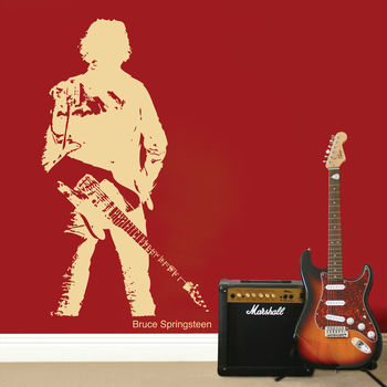 Bruce Springsteen Wall Sticker, 2 of 5
