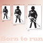 Bruce Springsteen Wall Sticker, thumbnail 5 of 5