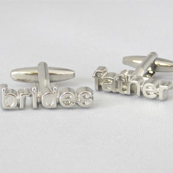 Father Of The Bride Cufflinks, 4 of 6