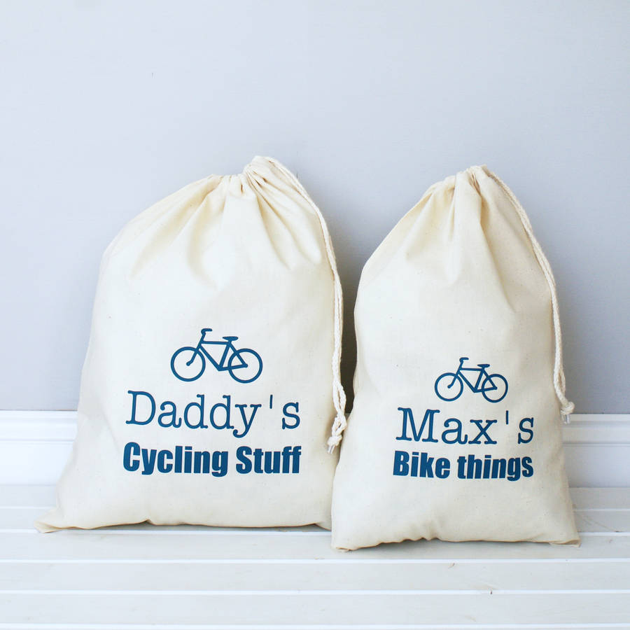 Personalised Cycling Storage Bag, 1 of 4