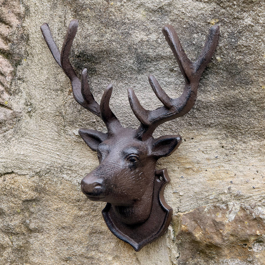 deer wall decoration with antlers by dibor