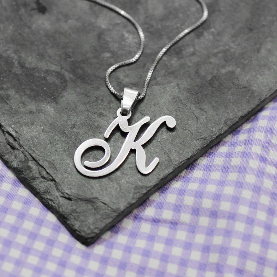 Personalised Alphabet Necklace By Anna Lou Of London