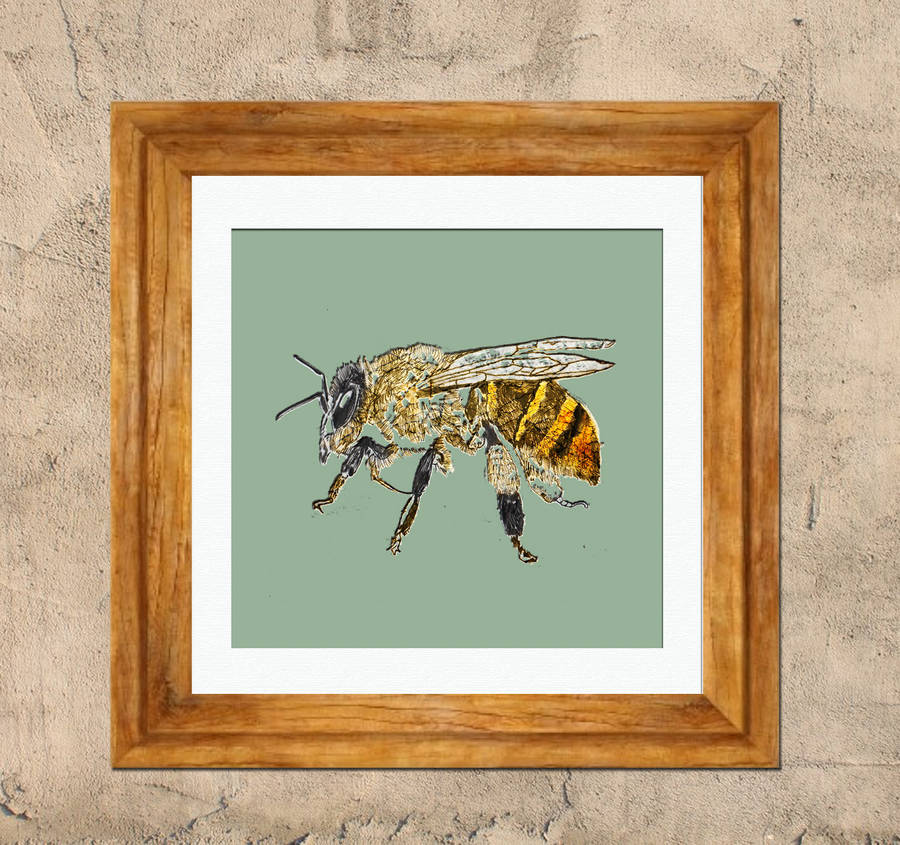 The Honey Bee Signed Print