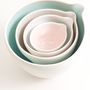 Handmade Nesting Porcelain Bowls, thumbnail 3 of 6