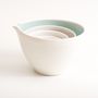 Handmade Nesting Porcelain Bowls, thumbnail 4 of 6