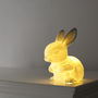 Ceramic Bunny Night Light, thumbnail 2 of 6