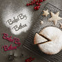 Personalised 'Baked By' Baking Stencil, thumbnail 1 of 3
