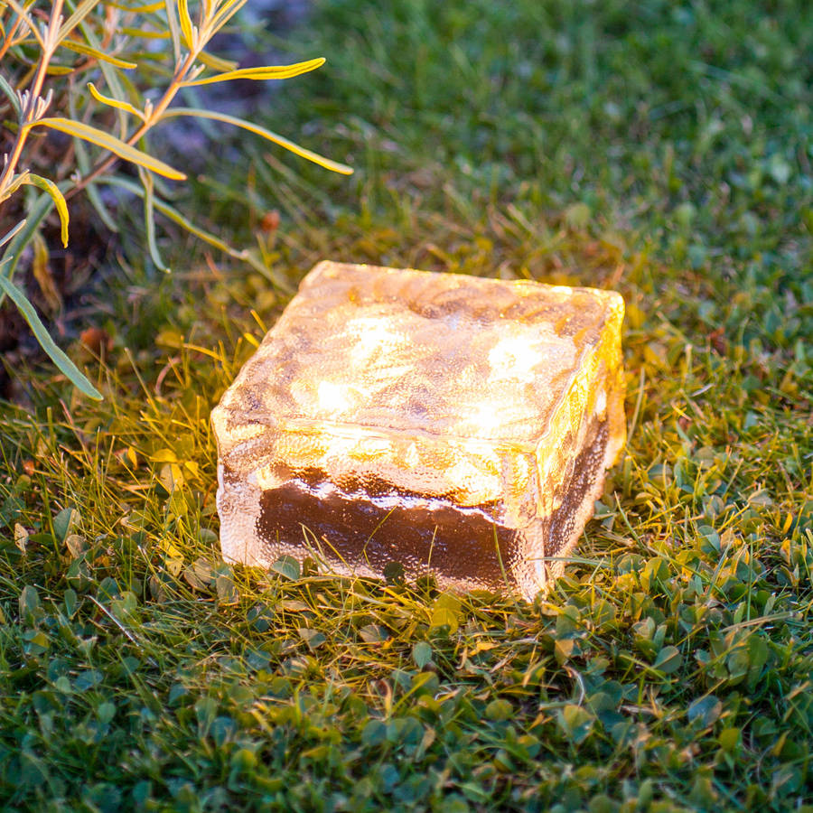 large warm white solar path light by lights4fun