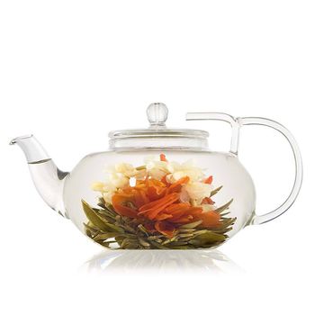 Lotus Glass Teapot 400ml, 4 of 4