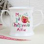 Personalised Baby's 1st Christmas Loving Cup, thumbnail 1 of 2