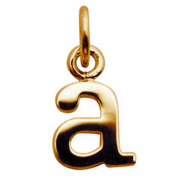 Selection Of Gold Plated Letter Charms, 4 of 12